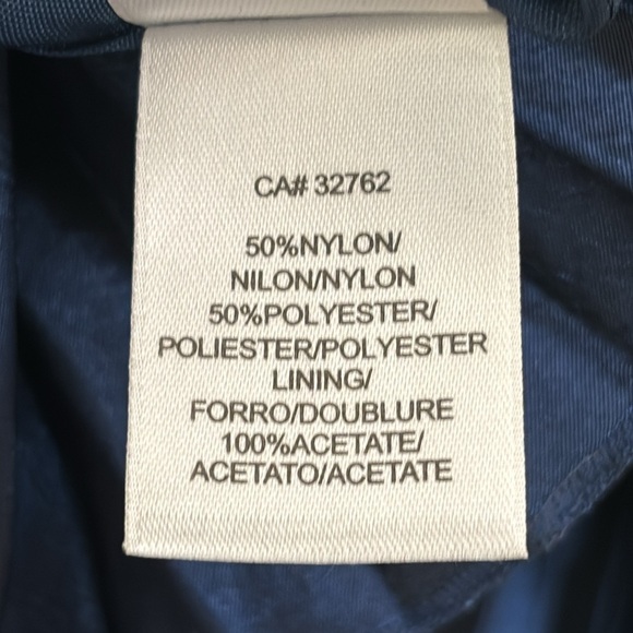 Laundry by Shelli Segal Strapless Sweetheart Neck Cocktail Dress Navy Size 2 NWT - Picture 9 of 10